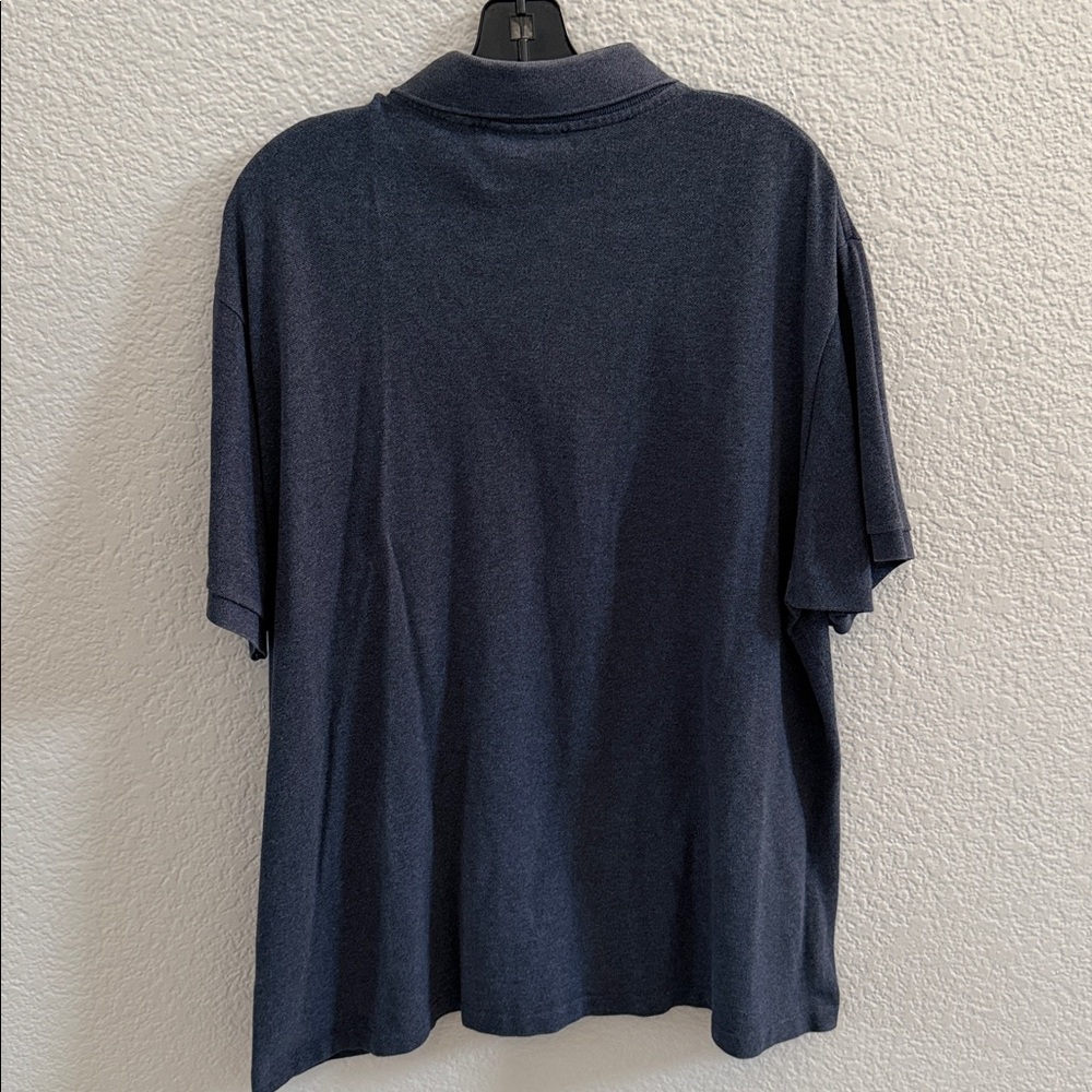 Lacoste Blue Men’s Classic Fit Short Sleeve Polo Shirt Crocodile Logo Size XXL - Picture 5 of 7